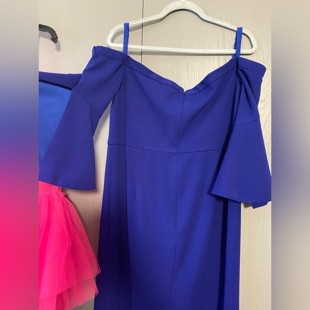 ABS Allen Schwartz Dress In indigo. Size 1X. Nwt - Picture 5 of 9